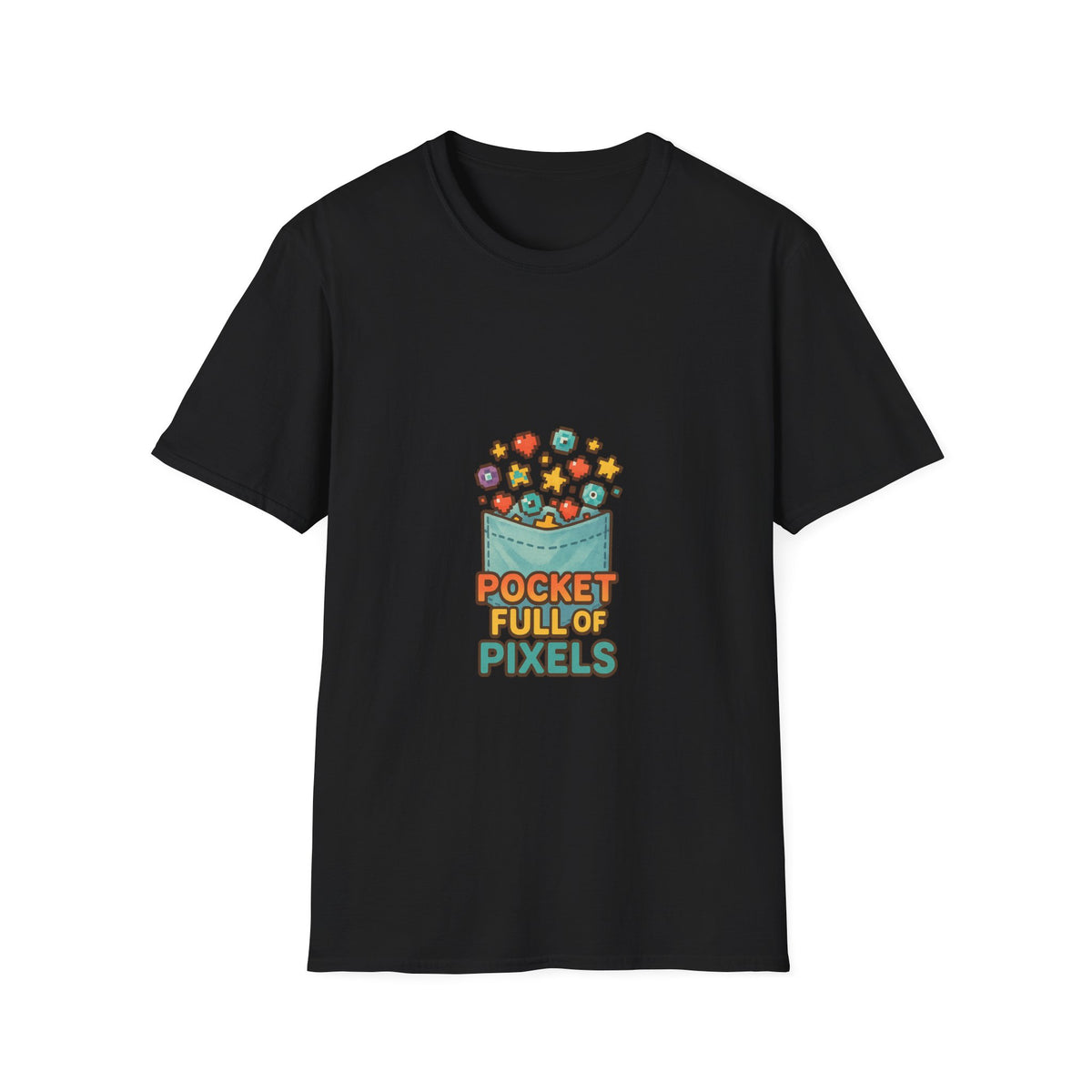 Pixel Pocket T-Shirt — "Pocket Full of Pixels" Retro Gamer Tee - Trending Now - October 2026