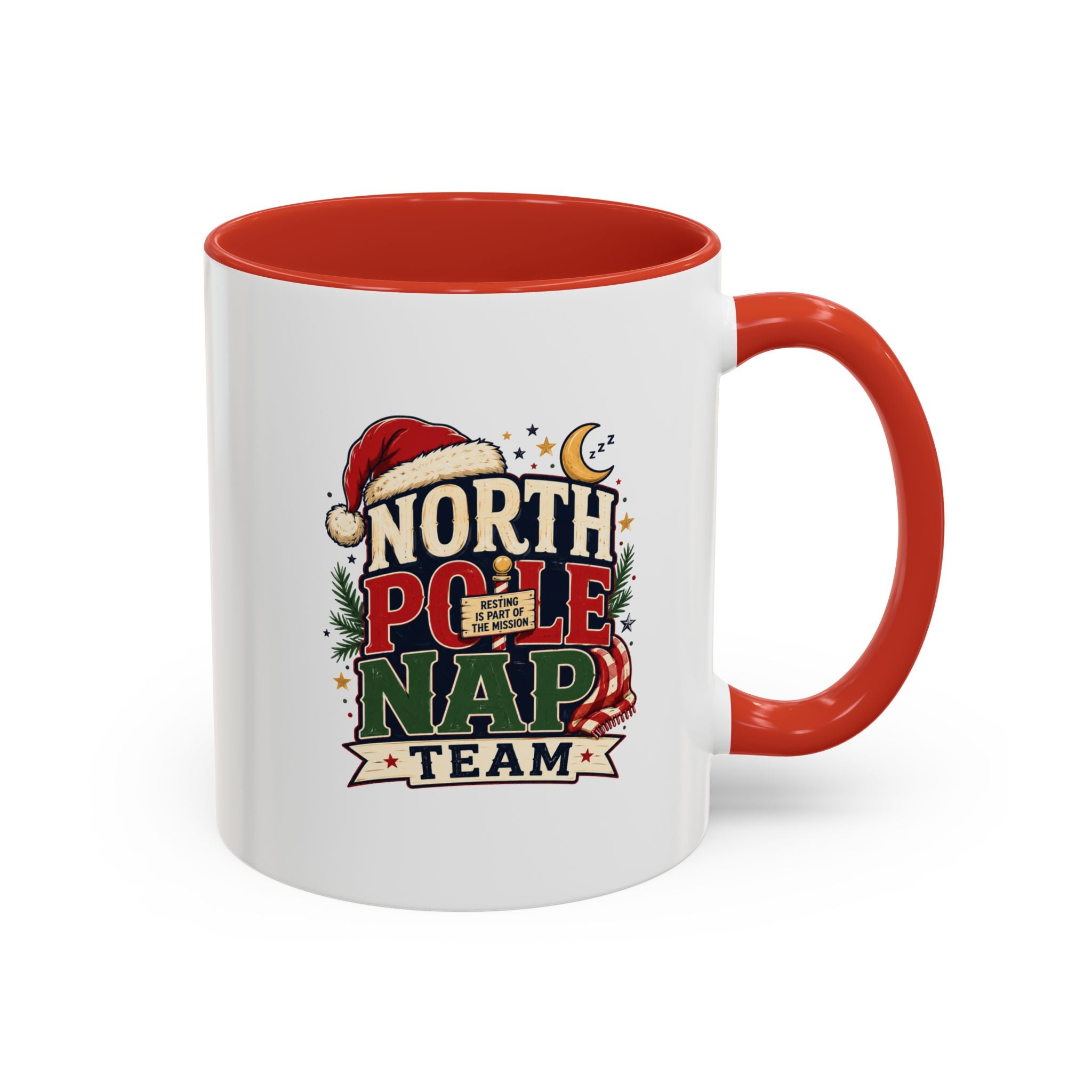 Accent Coffee Mug North Pole Nap