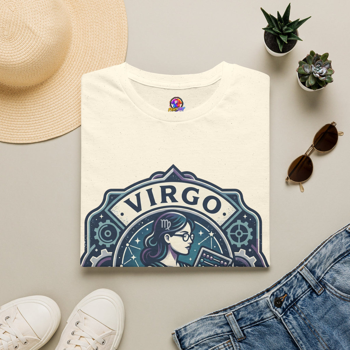Virgo 'Professional Problem Solver' T-Shirt — Zodiac Astrology Tee for Women