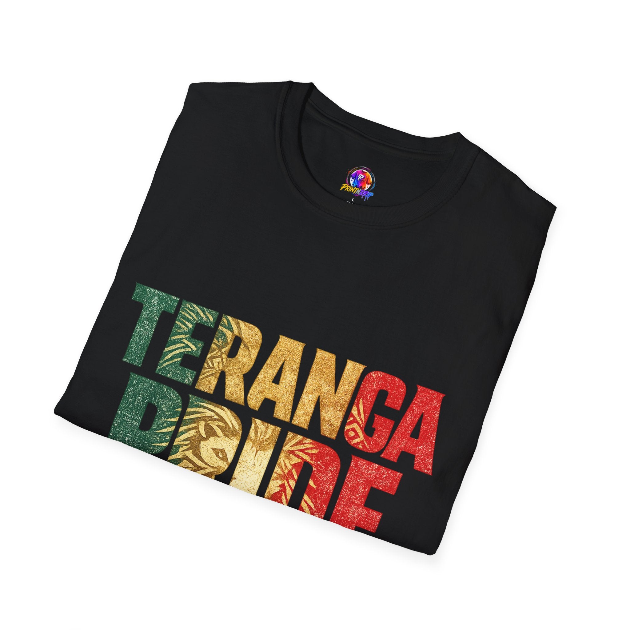 Senegal Teranga Pride T-Shirt — Senegal Flag Colors & Lion Graphic