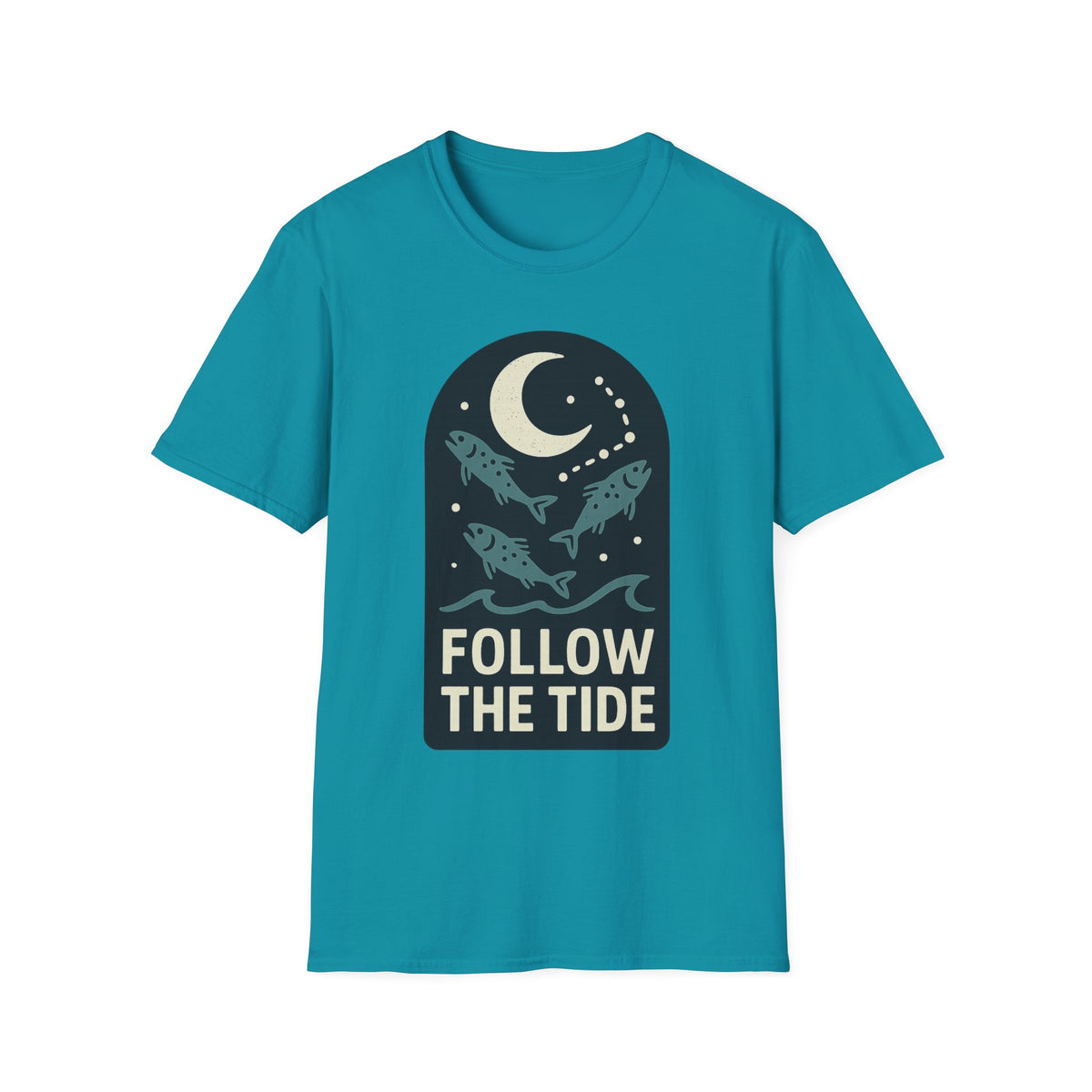 Follow the Tide Moon Graphic T-Shirt - Trending Now - September 2026
