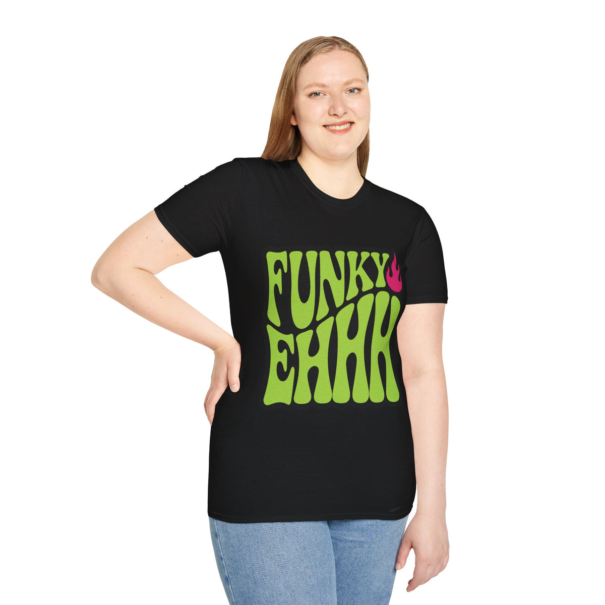 Funky Chili T-Shirt — Retro Psychedelic Green Flame Graphic Tee - Trending Now - August 2026