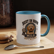 Milo Bailey Dog Dad Mom Best in Show Milo Dog Coffee Mug — Class of 2026 Accent Mug