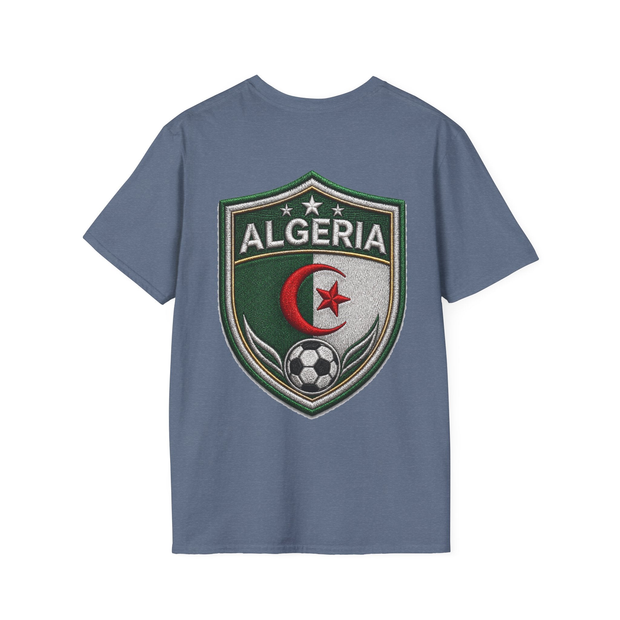 Algeria Football Fan Tee — "Green Desert Fire" Soccer Shirt