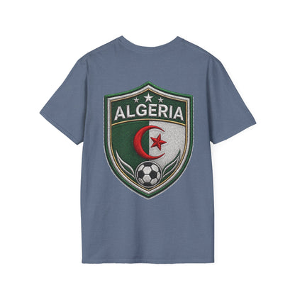 Algeria Football Fan Tee — "Green Desert Fire" Soccer Shirt