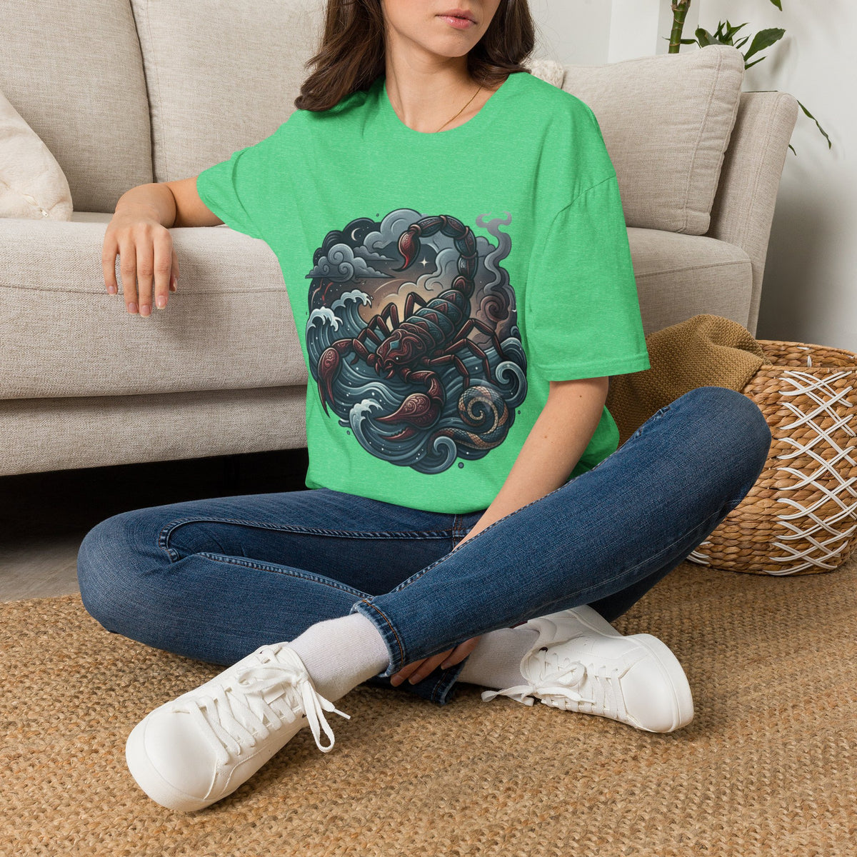 Scorpion Wave Unisex Softstyle T-Shirt