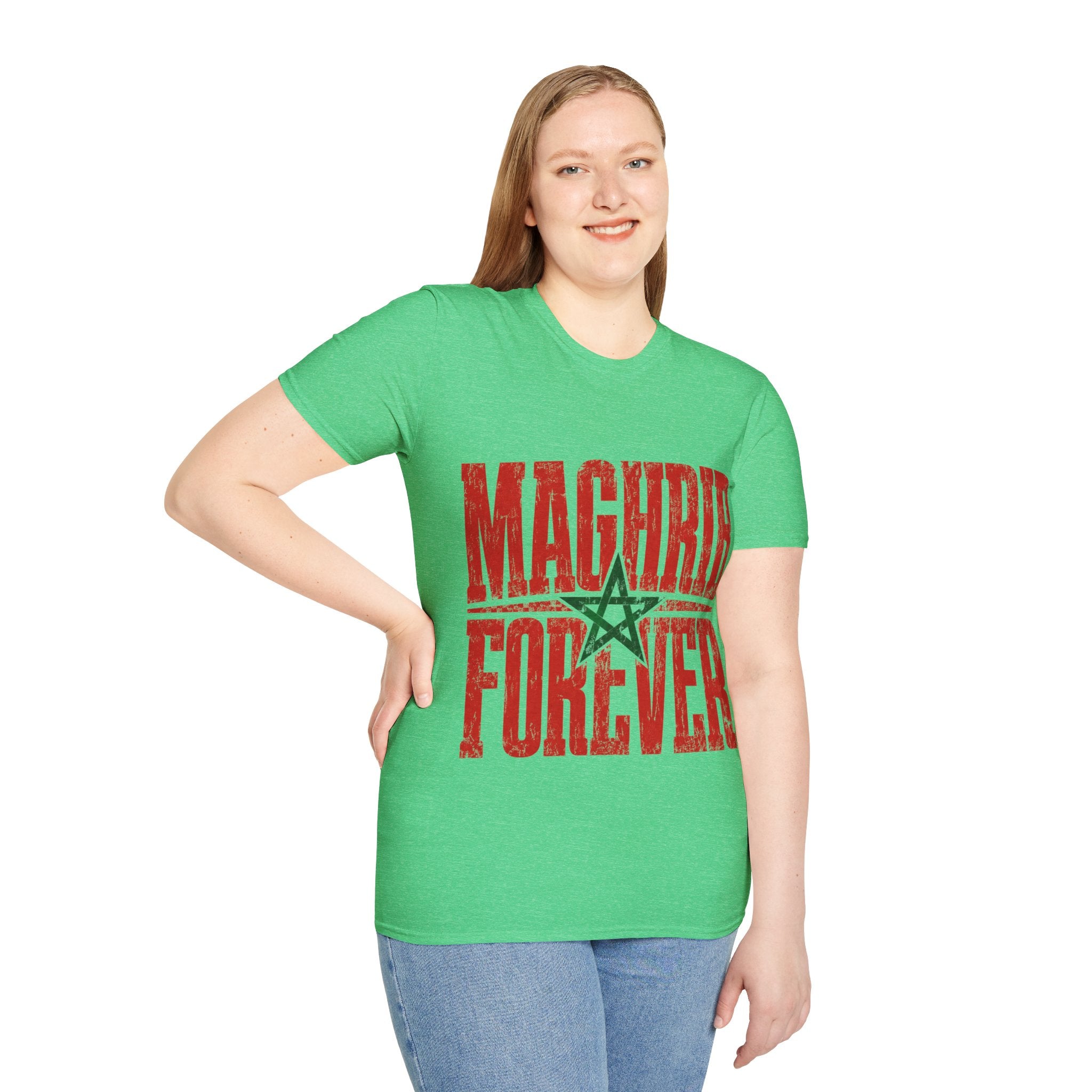 Morocco T-Shirt — Maghrib Forever Moroccan Flag Graphic Tee