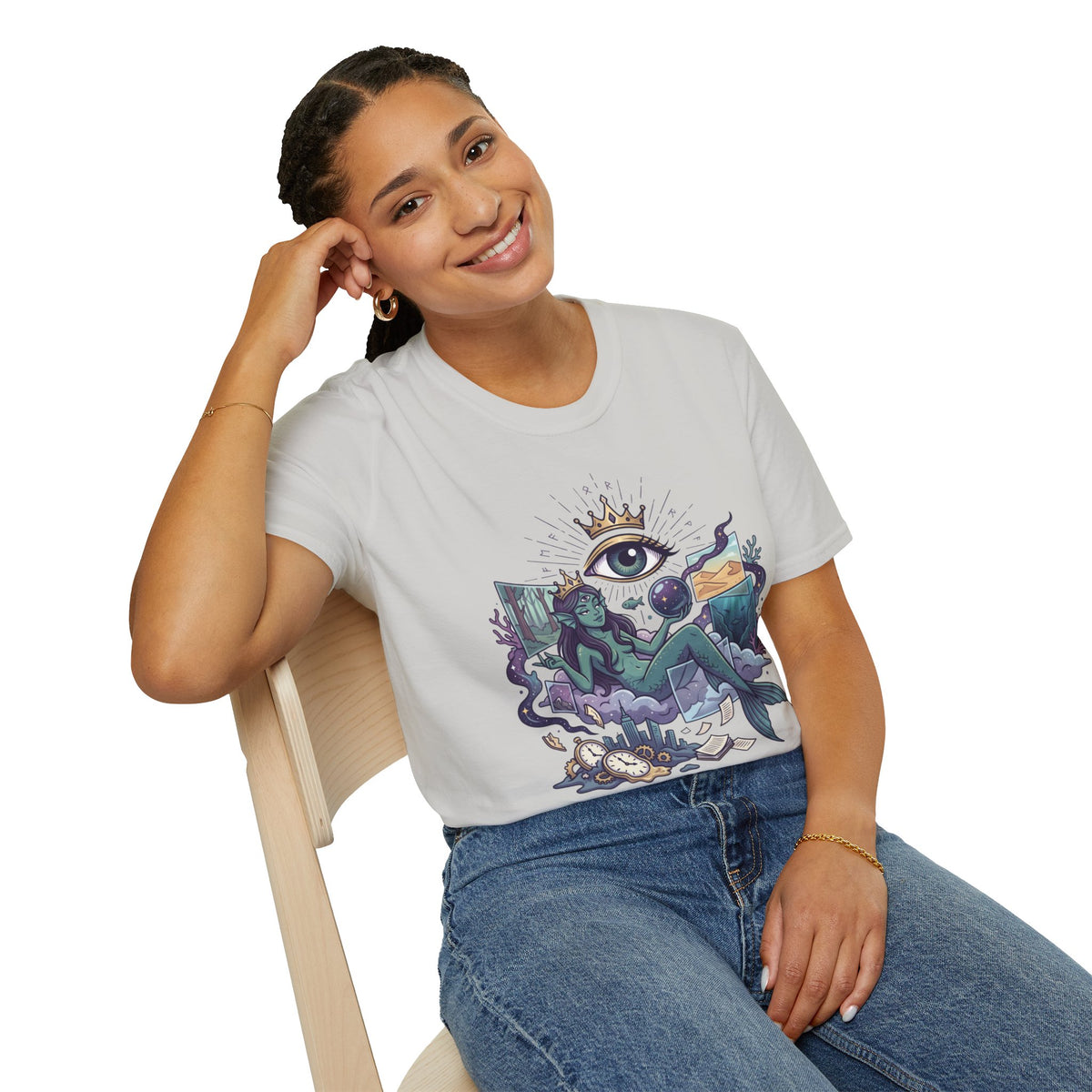 Pisces Mystic Tee — "Reality is optional for a Pisces" Astrological Graphic T-Shirt