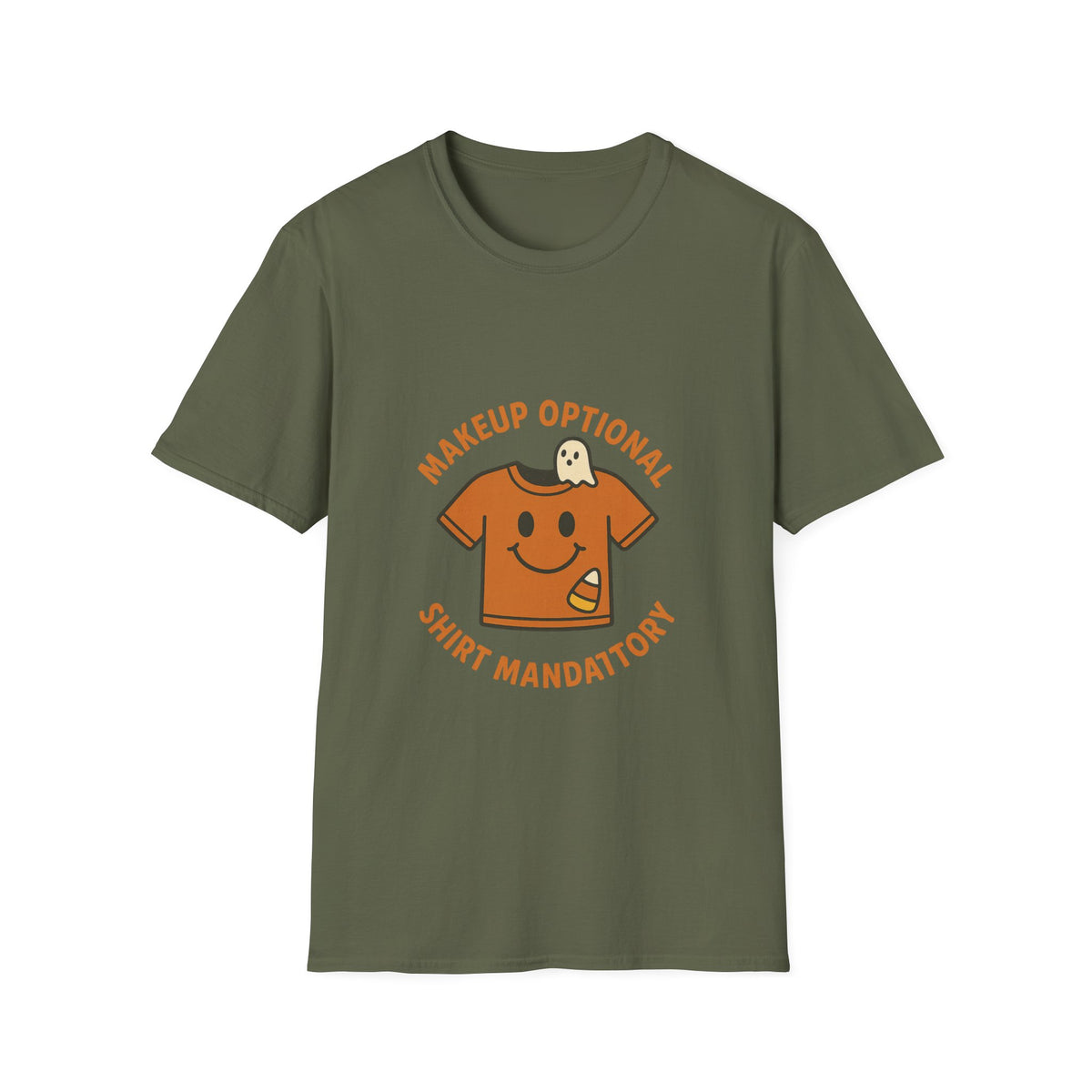 Cute Gingerbread 'Baked Optional, Plant-Based' T-Shirt - Trending Now - October 2026