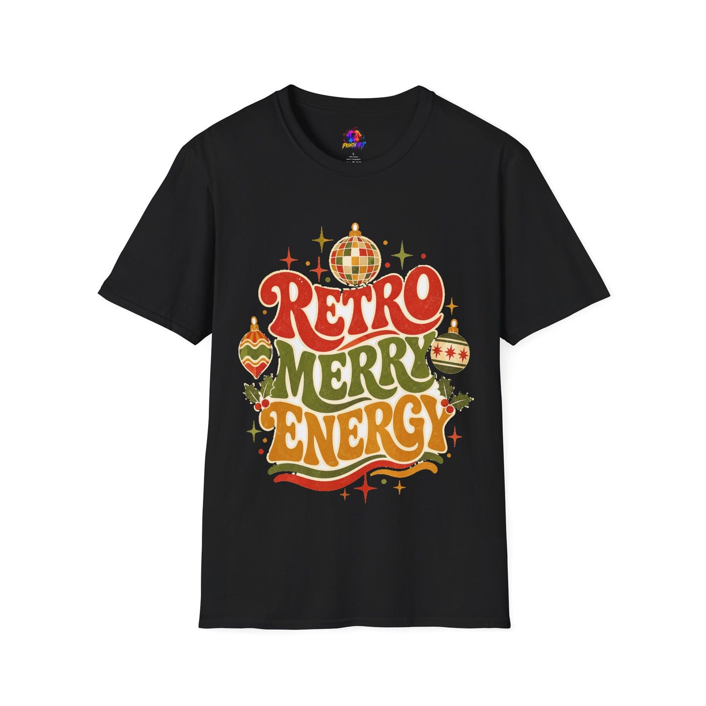 Retro Merry Energy T-Shirt