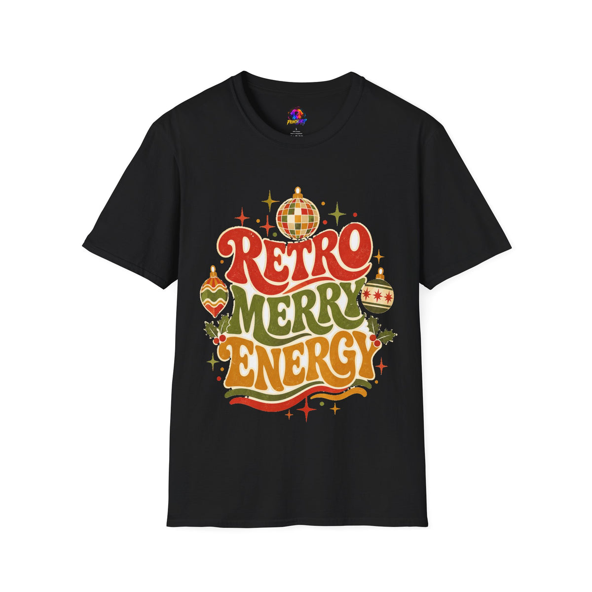 Retro Merry Energy T-Shirt