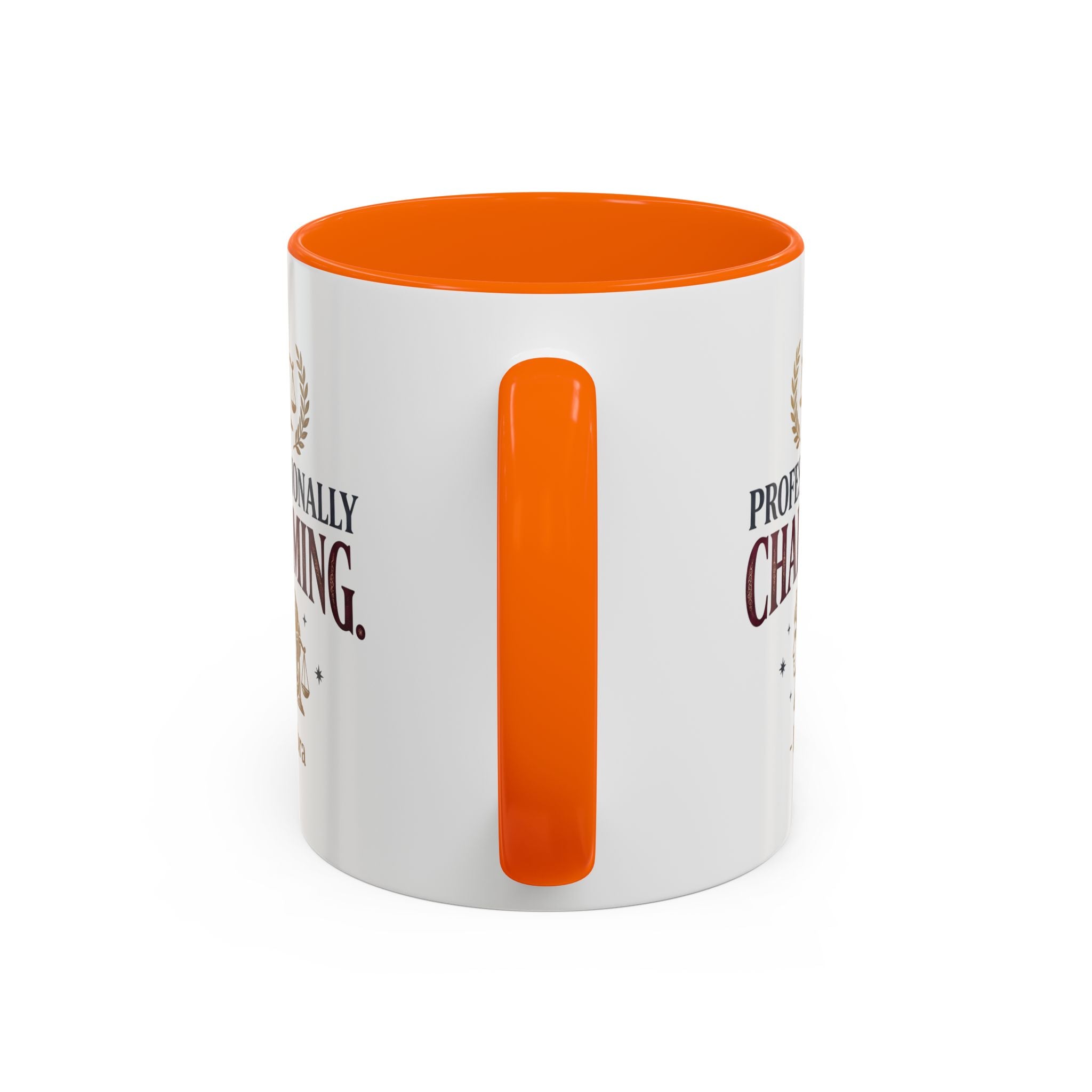 Libra 'Professionally Charming' Accent Coffee Mug — Zodiac Astrology Gift