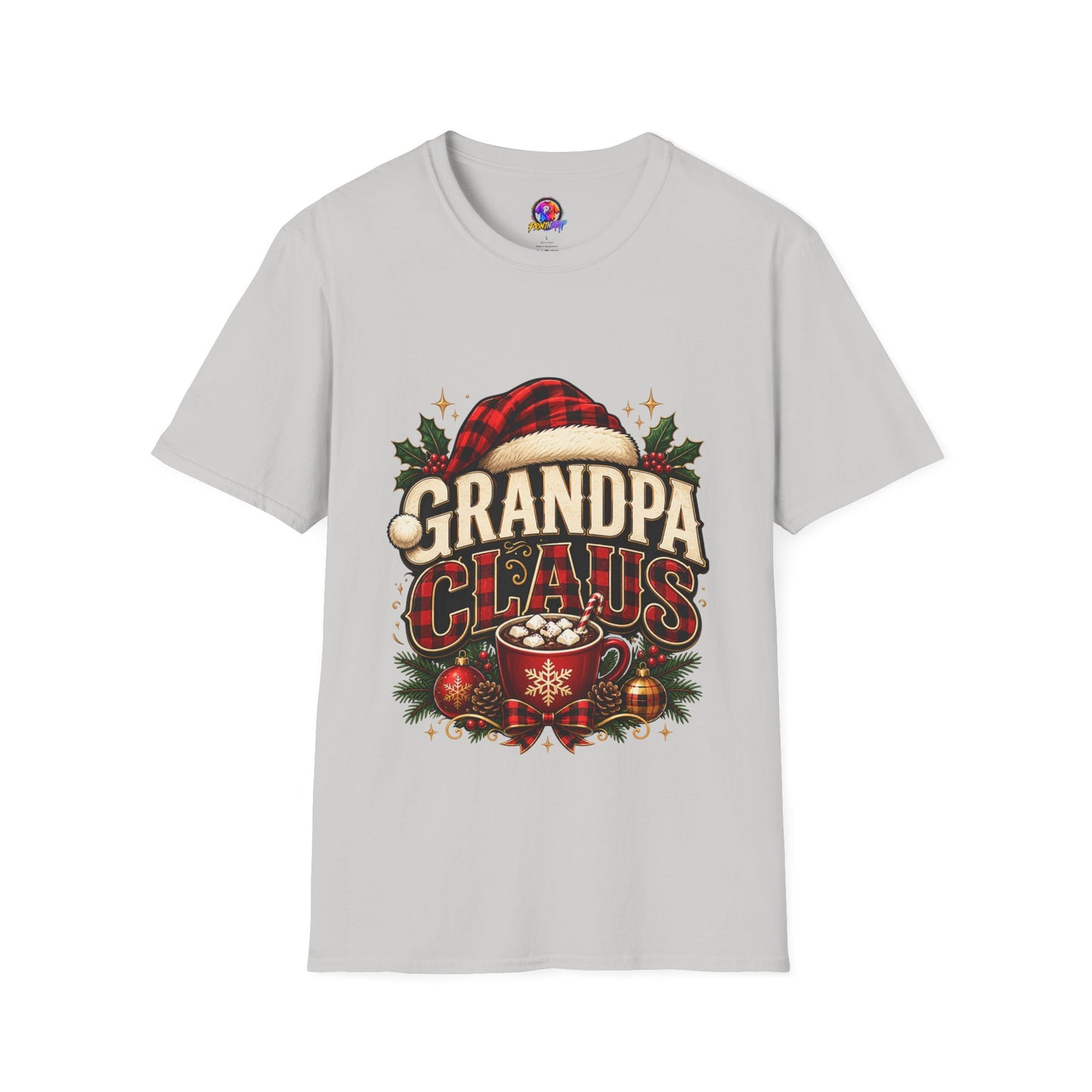 Christmas Grandpa Clause Unisex Softstyle T-Shirt