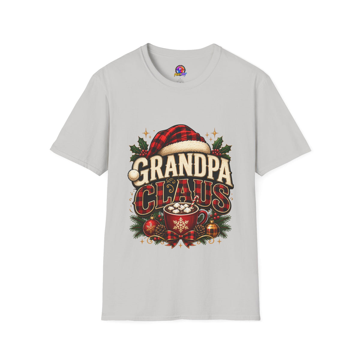 Christmas Grandpa Clause Unisex Softstyle T-Shirt