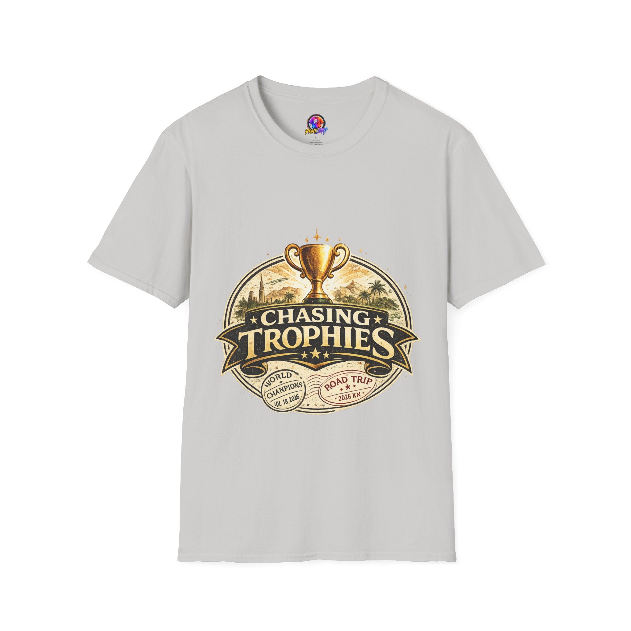 T-Shirt — Chasing Trophies Vintage Trophy Graphic Tee