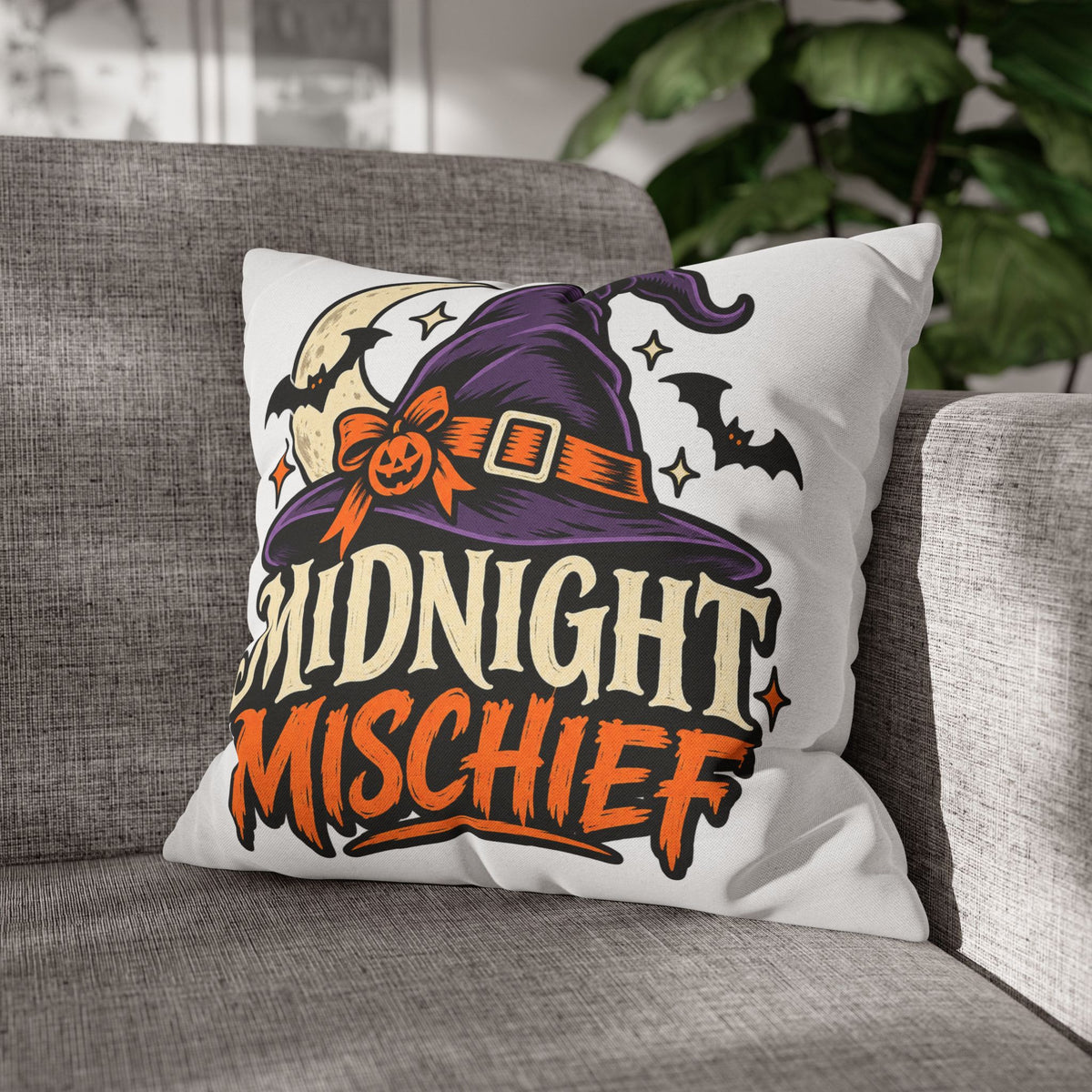 Midnight Mischief Halloween Pillowcase
