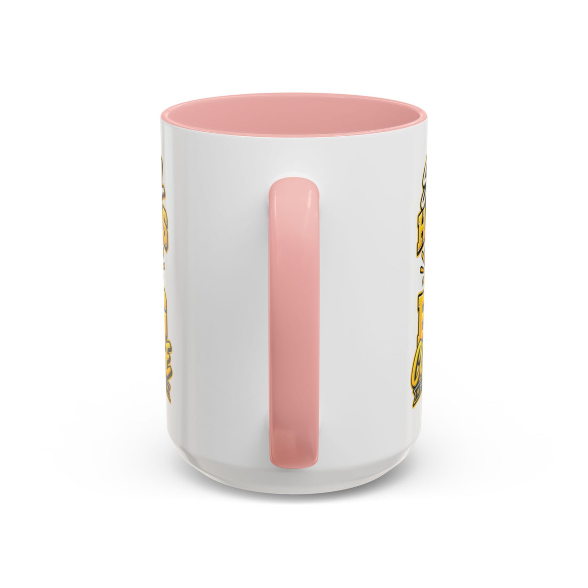 Coffee Mug - "Small Hands Big Courage" Childhood Cancer Awareness Accent Mug