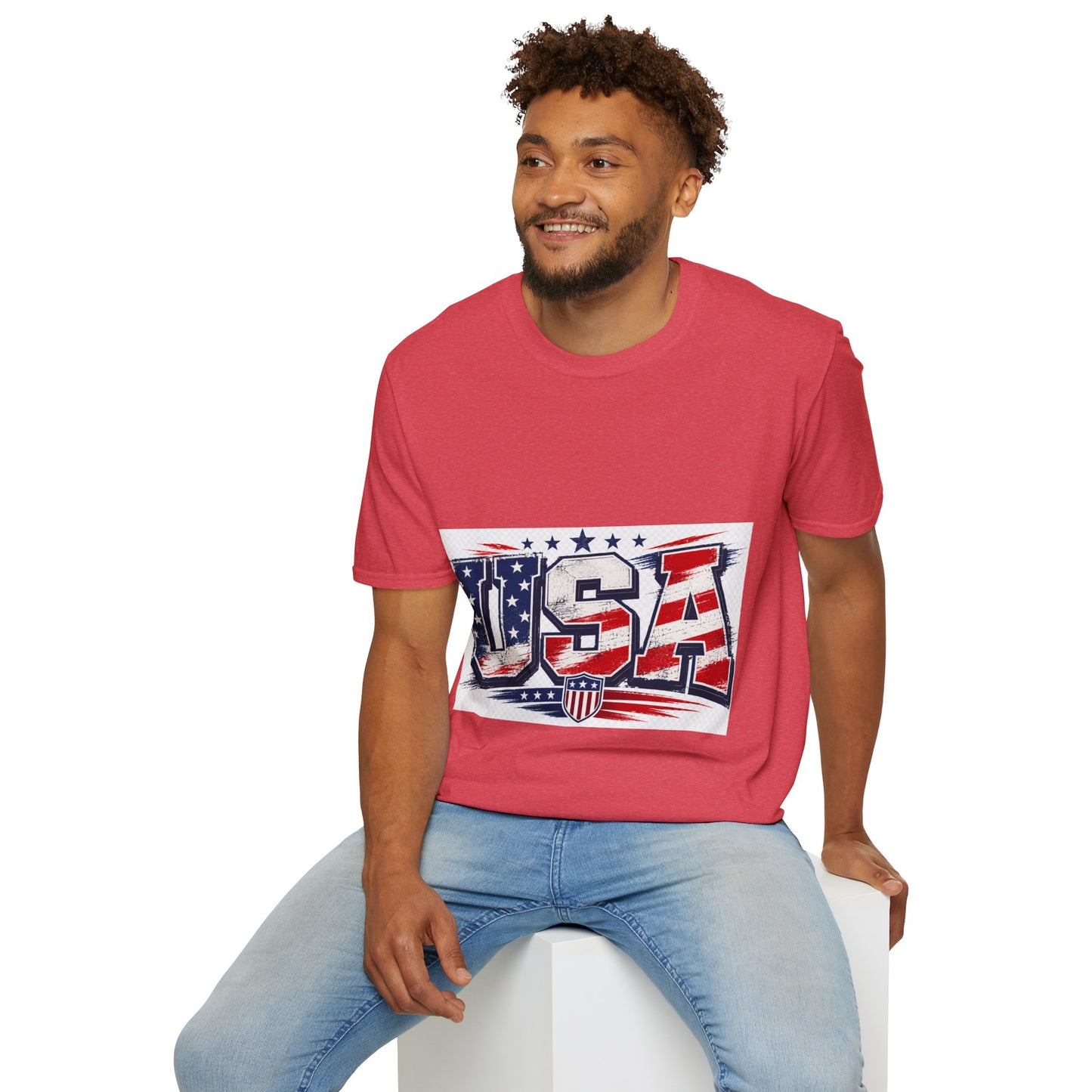 USA Flag Graphic T-Shirt — Patriotic American Pride Tee