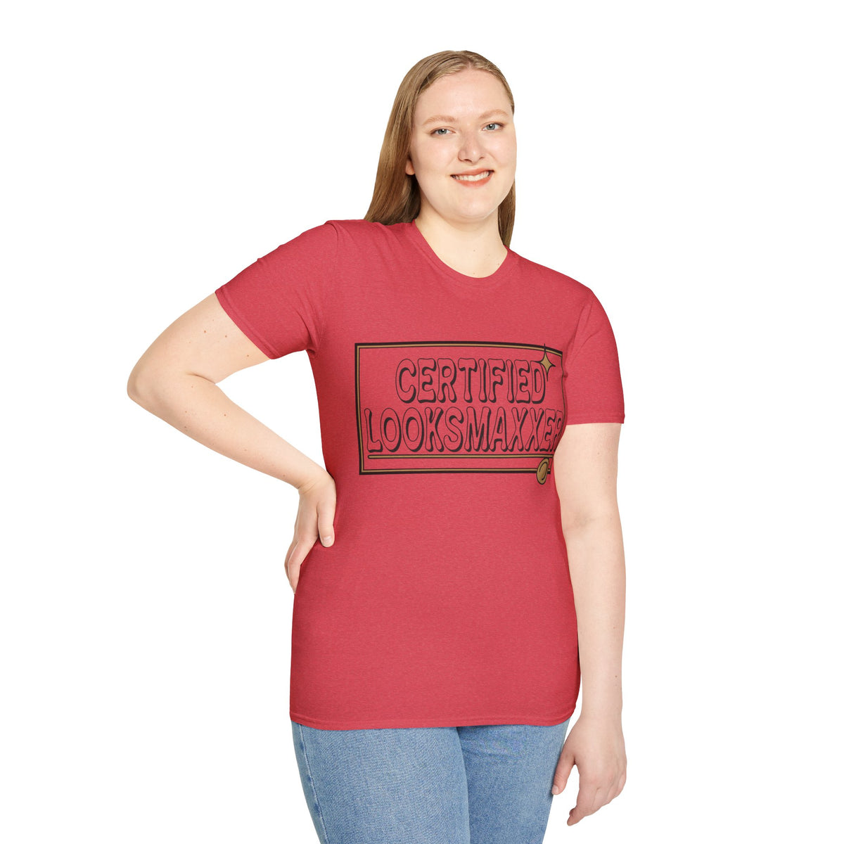 Certified Looksmaxxer T-Shirt — Funny Aesthetic Confidence Tee - Trending Now - August 2026