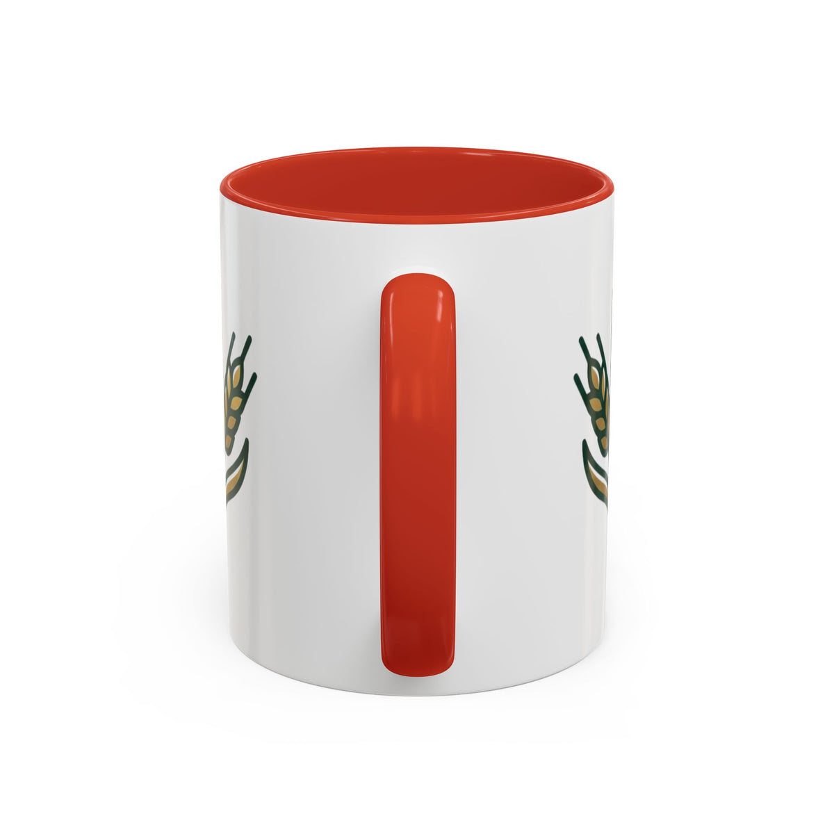 Virgo Zodiac Wheat Ear Accent Coffee Mug – Rustic Farmhouse Tea Cup