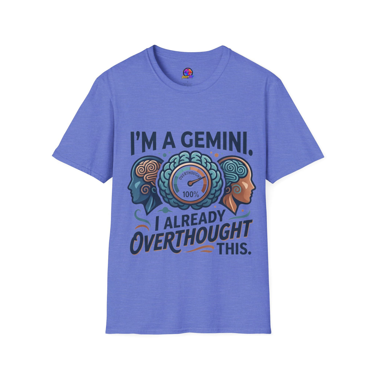 I’m A Gemini T-Shirt – “I Already Overthought It” Zodiac Tee