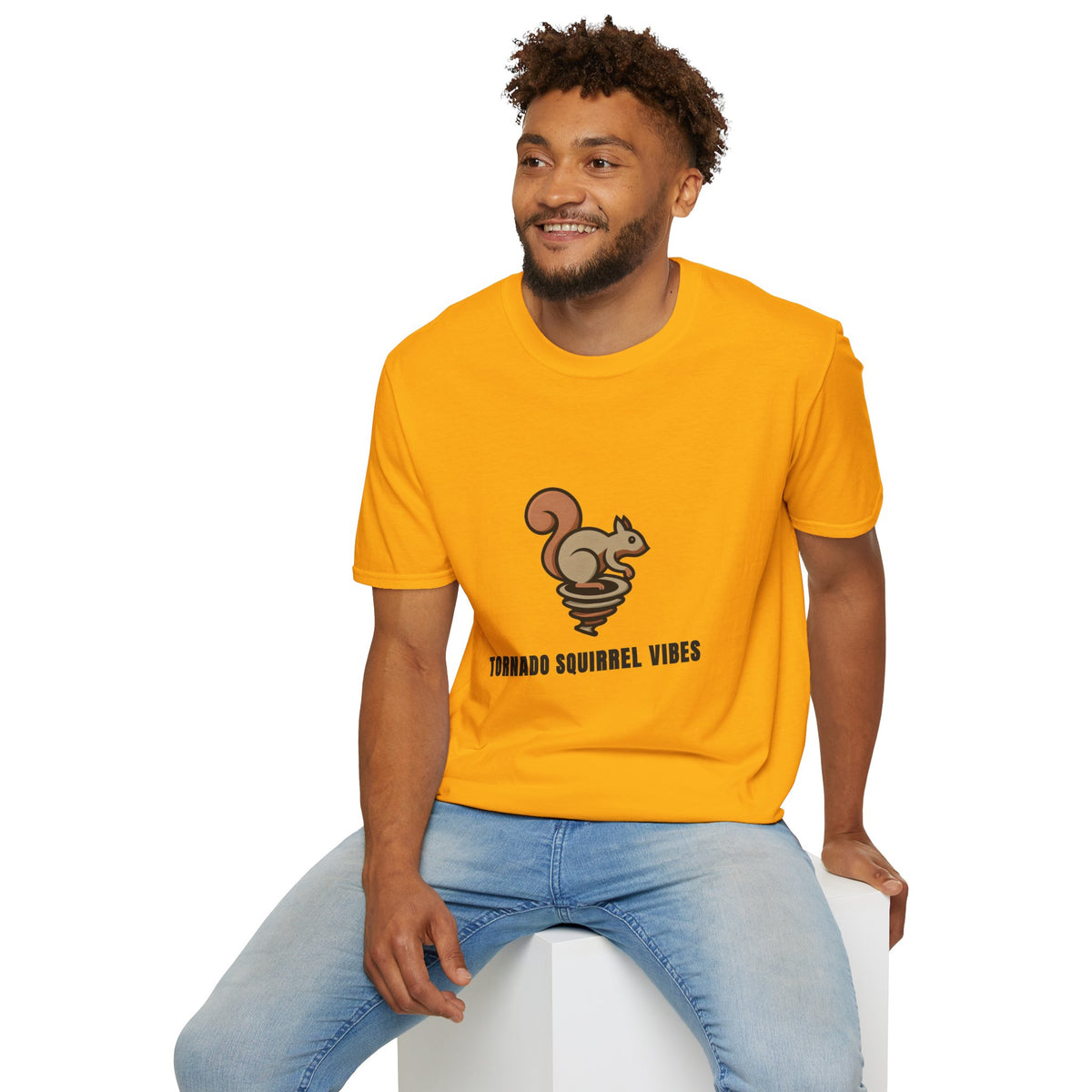 Tornado Squirrel T-Shirt — Cute Cartoon Squirrel Graphic Tee - Trending Now - September 2026