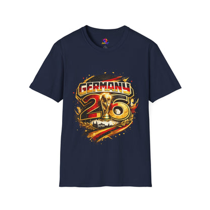 Germany 26 Skull Graphic T‑Shirt — Retro Soccer Fan Tee
