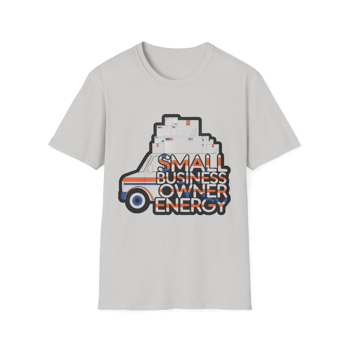 Small Business Owner Energy T-Shirt — Retro Delivery Truck Design - Trending Now - August 2026
