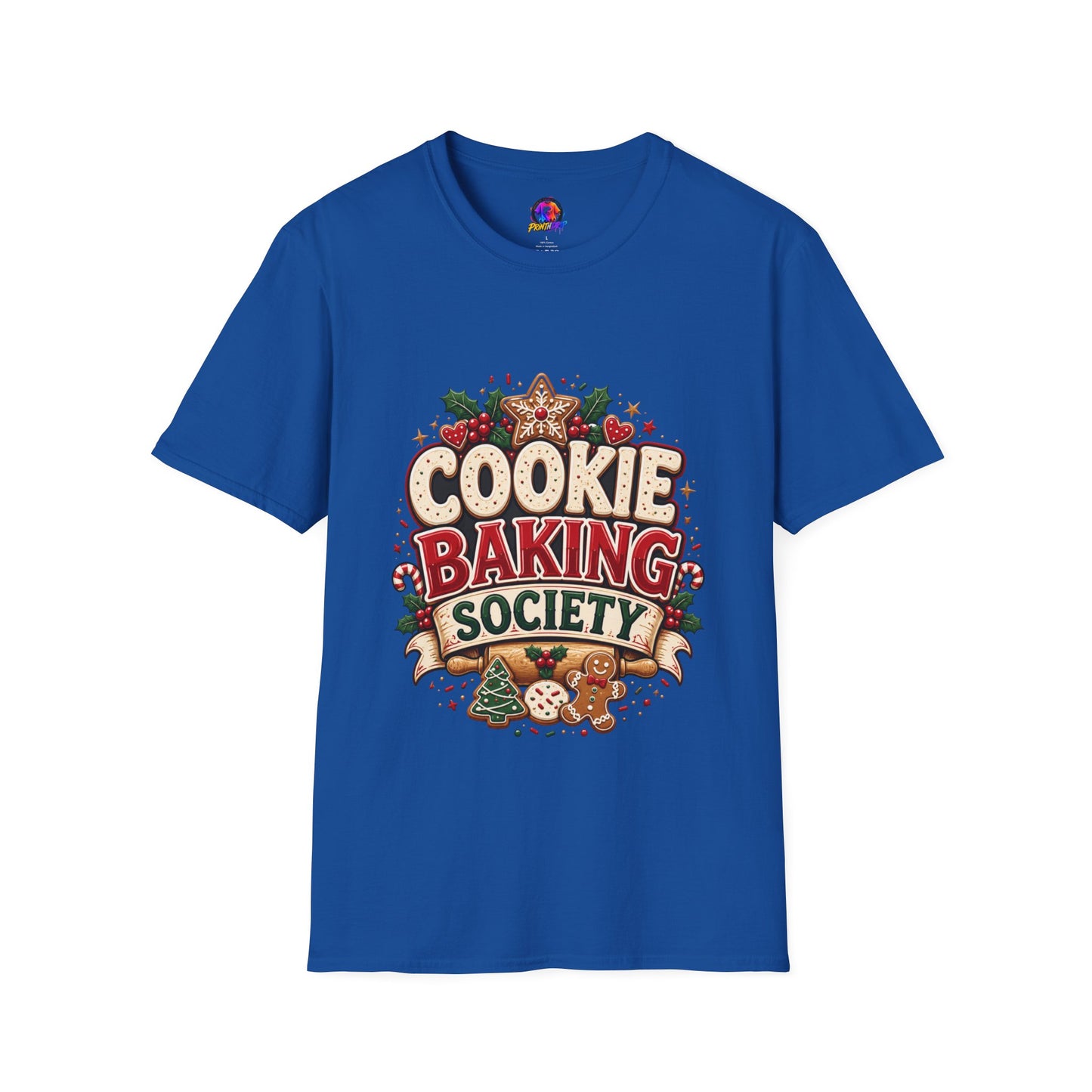 Cookie Baking Society T-Shirt — Holiday Baking Graphic Tee