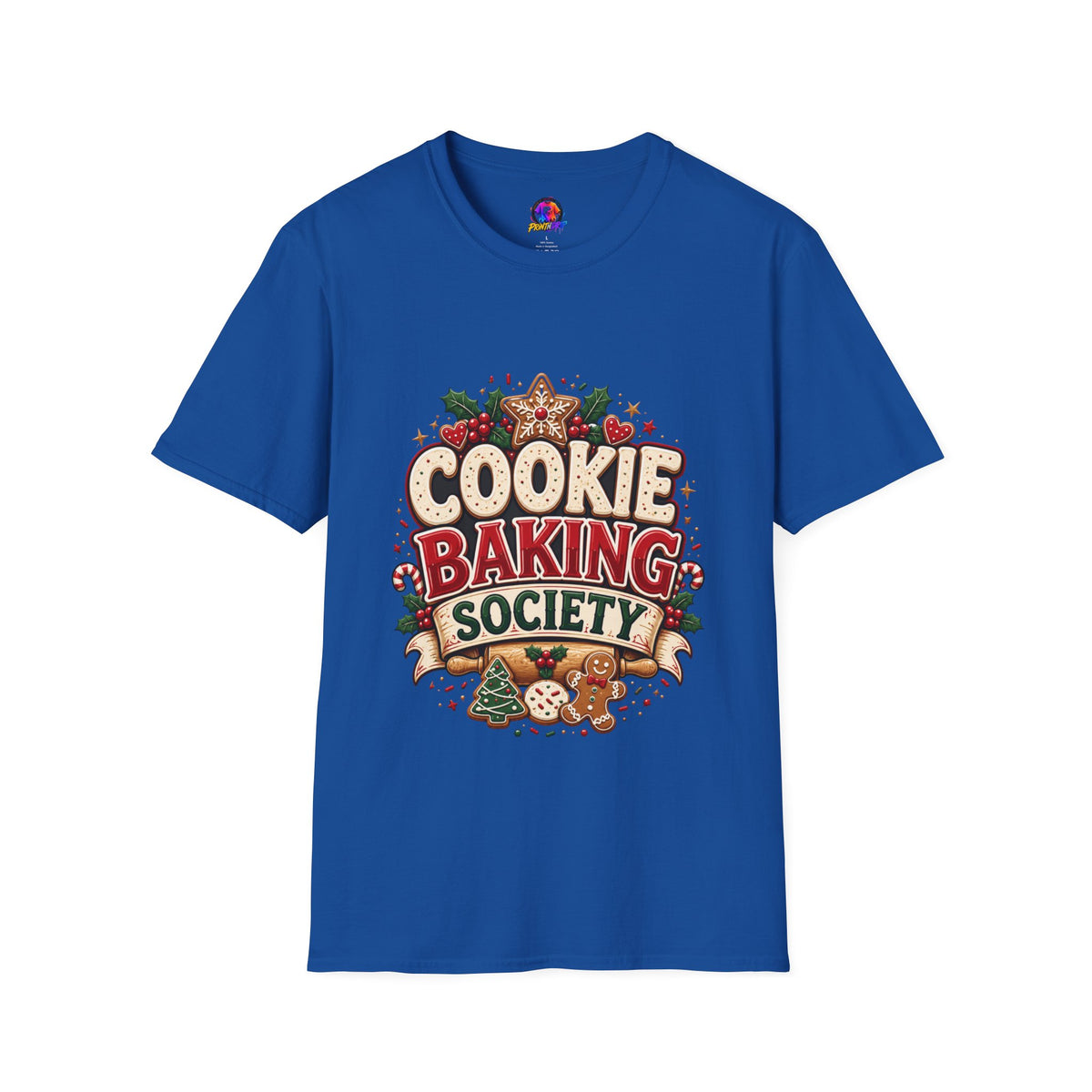 Cookie Baking Society T-Shirt — Holiday Baking Graphic Tee