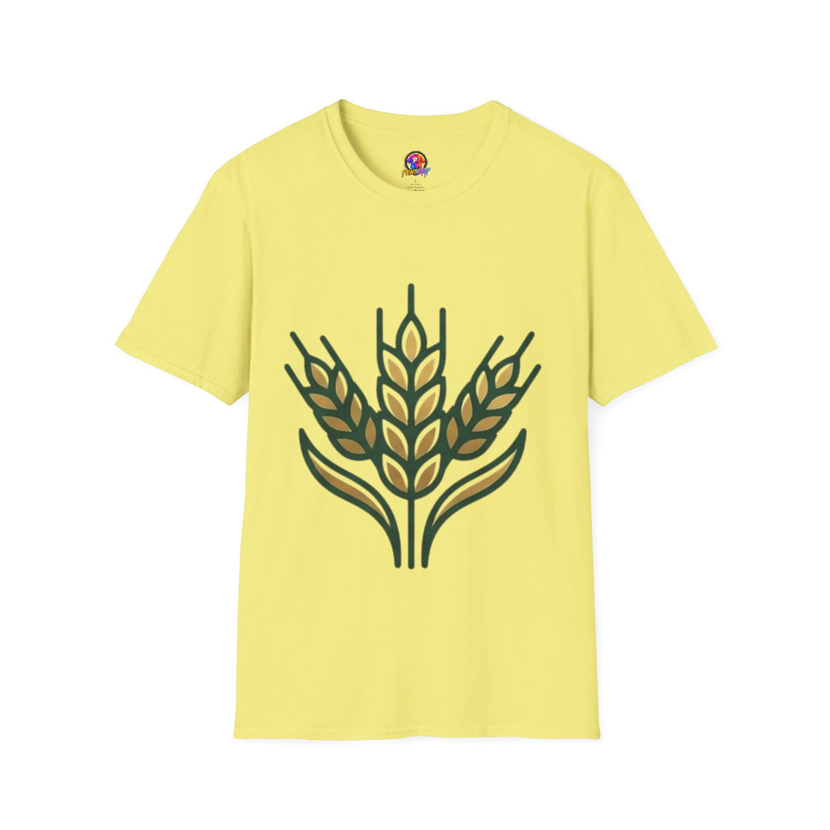 Virgo Zodiac Wheat Graphic T-Shirt