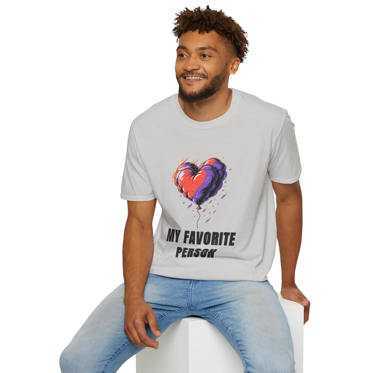 Heart Graphic T-Shirt — "My Favorite Person" Casual Tee - Trending Now - August 2026