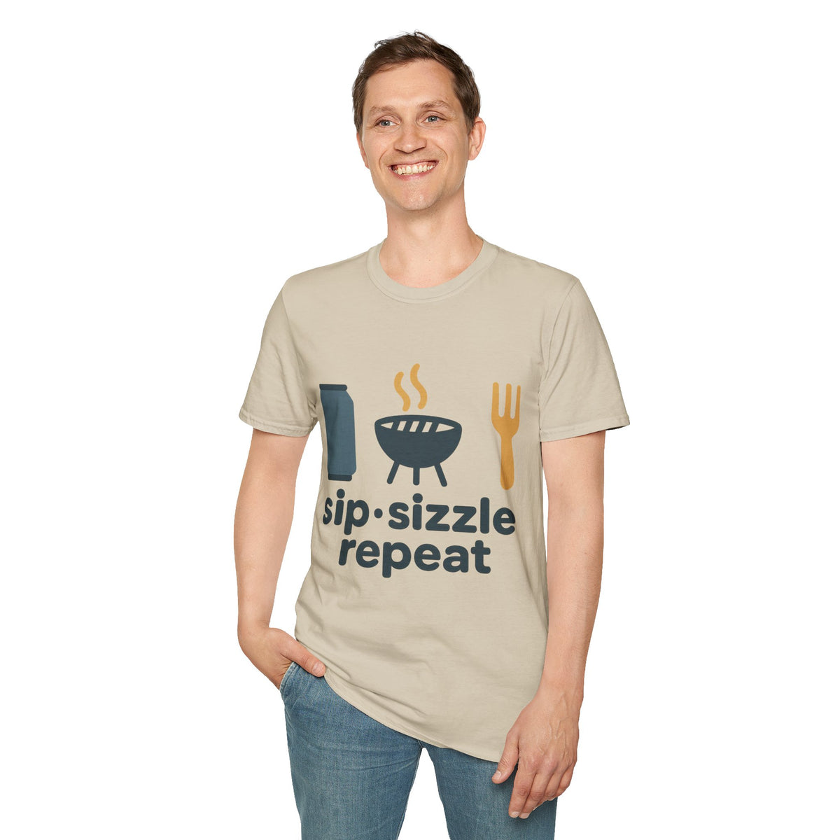 Coffee Break T‑Shirt — "Sip. Inside. Repeat." Minimalist Barista Tee - Trending Now - August 2026