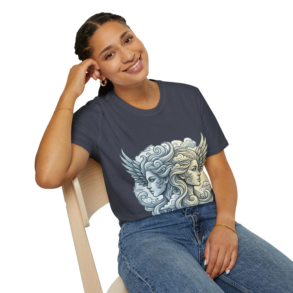 Gemini Zodiac Unisex Softstyle T-Shirt
