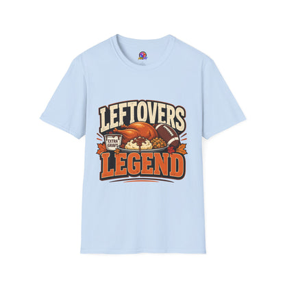 Leftovers Legend T-Shirt — Thanksgiving Football Turkey Graphic Tee