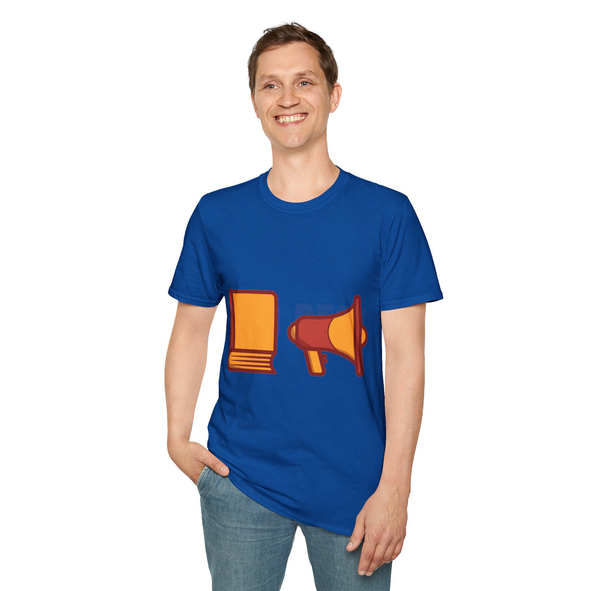 Book & Megaphone T-Shirt — Literary Advocate Tee - Trending Now - September 2026