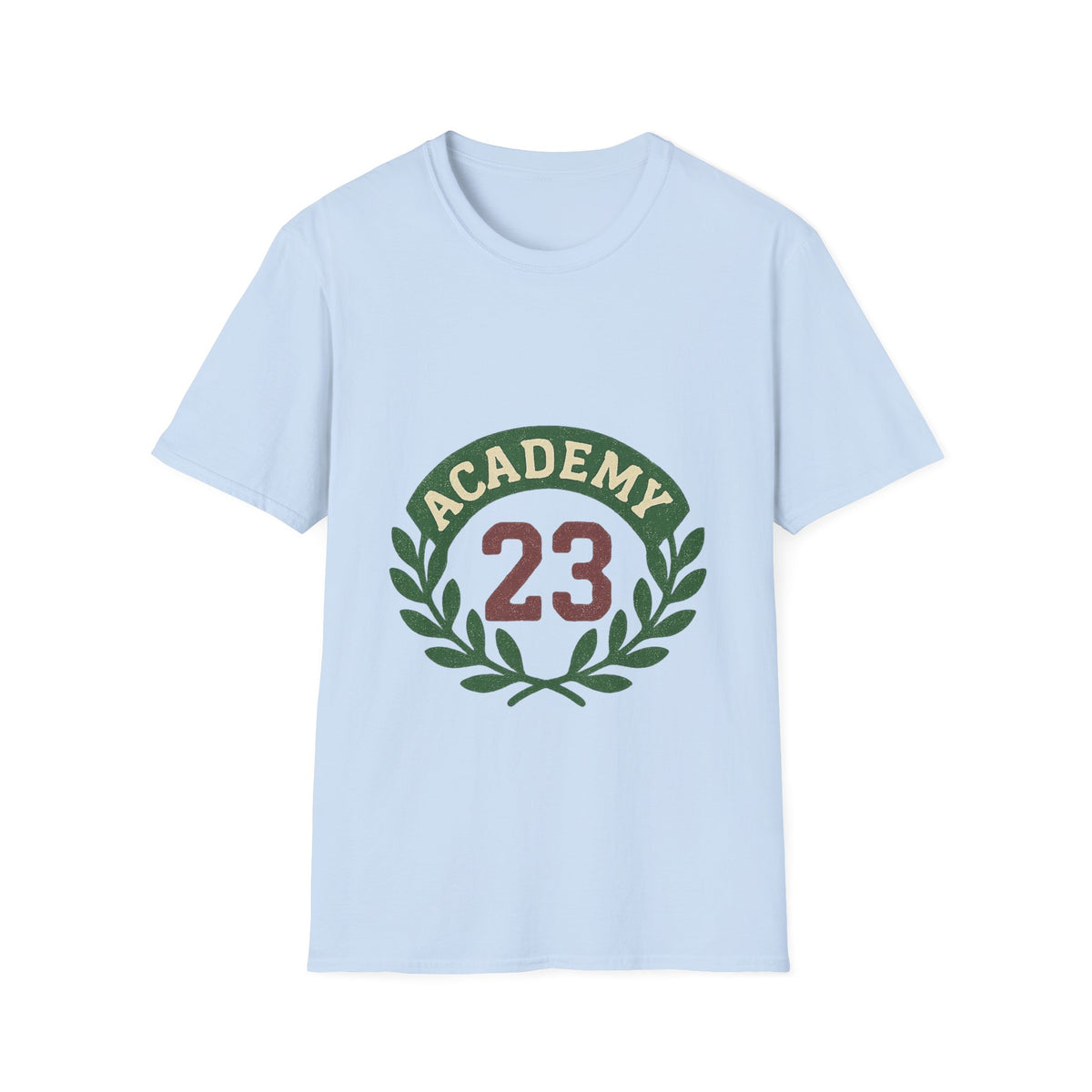 Academy 23 Badge T-Shirt — Vintage Laurel Emblem Tee - Trending Now - August 2026