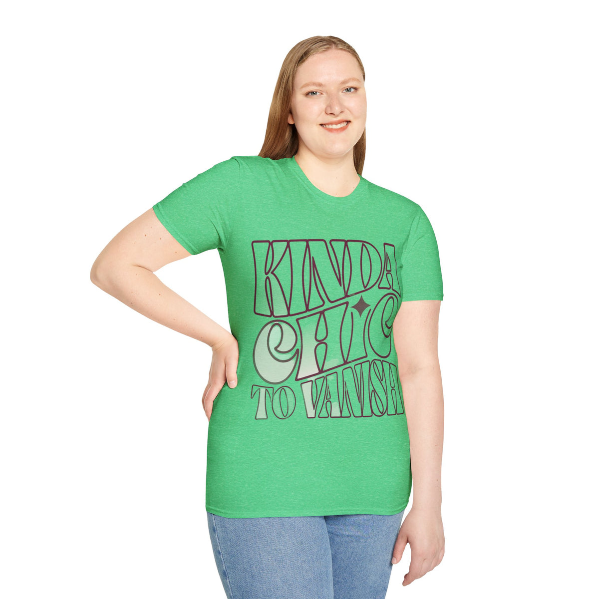 Kinda Chic Retro Graphic Tee — Vintage-Inspired Feminine Casual T-Shirt - Trending Now - August 2026
