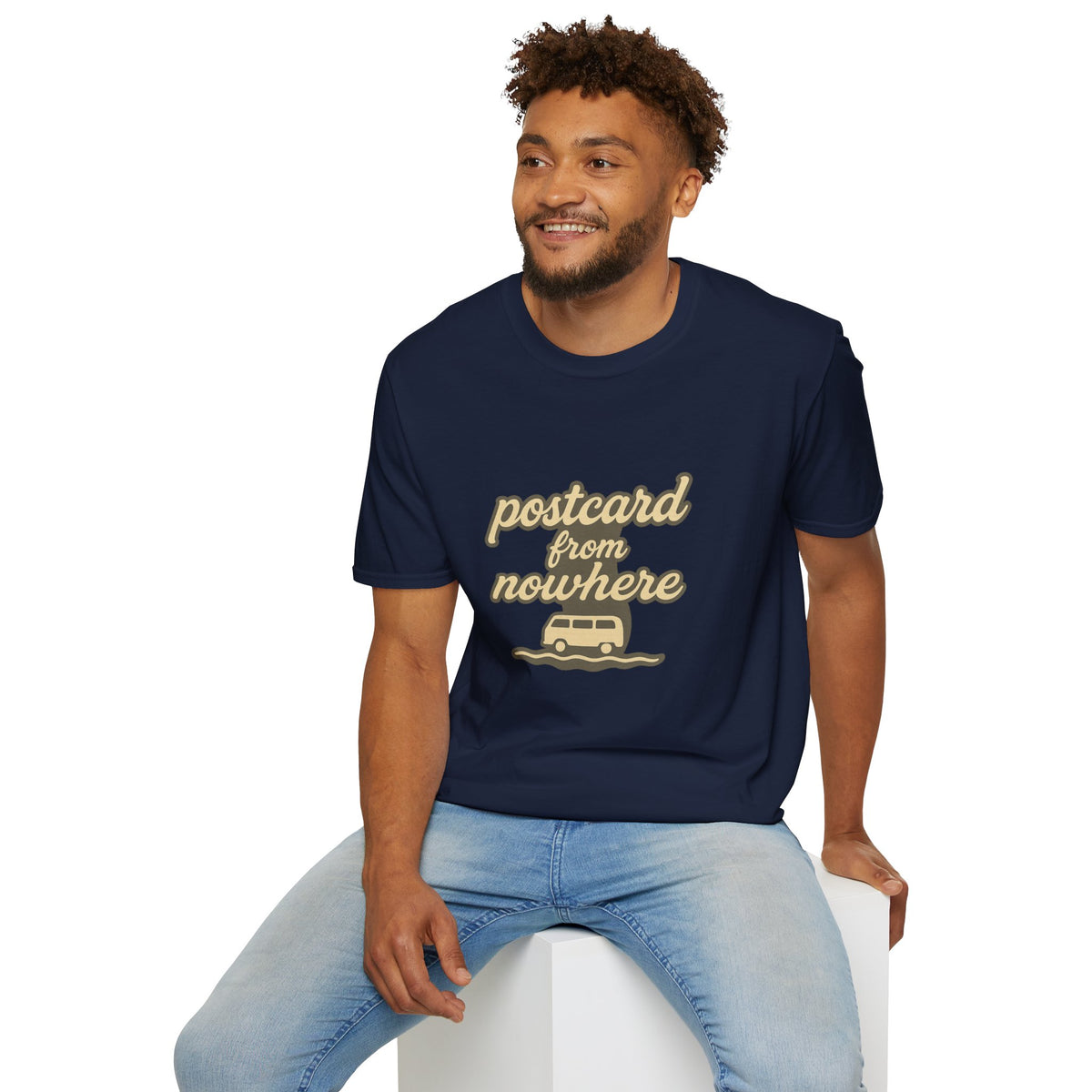 Postcard From Nowhere T‑Shirt – Retro Roadtrip Graphic Tee - Trending Now - August 2026