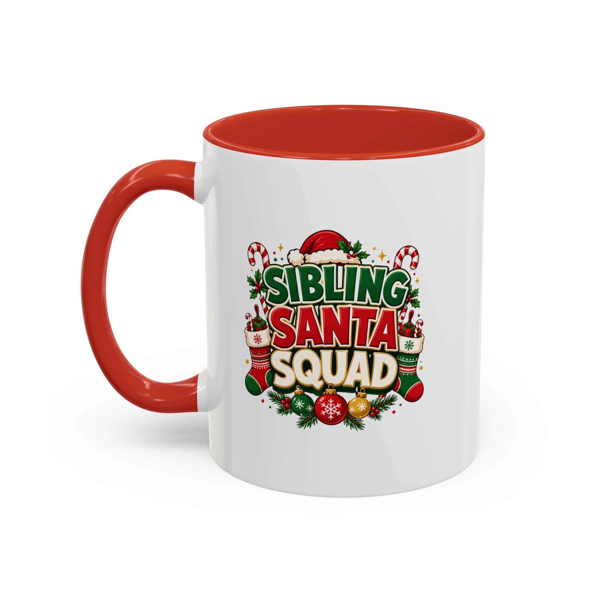 Sibling Santa Squad Coffee Mug