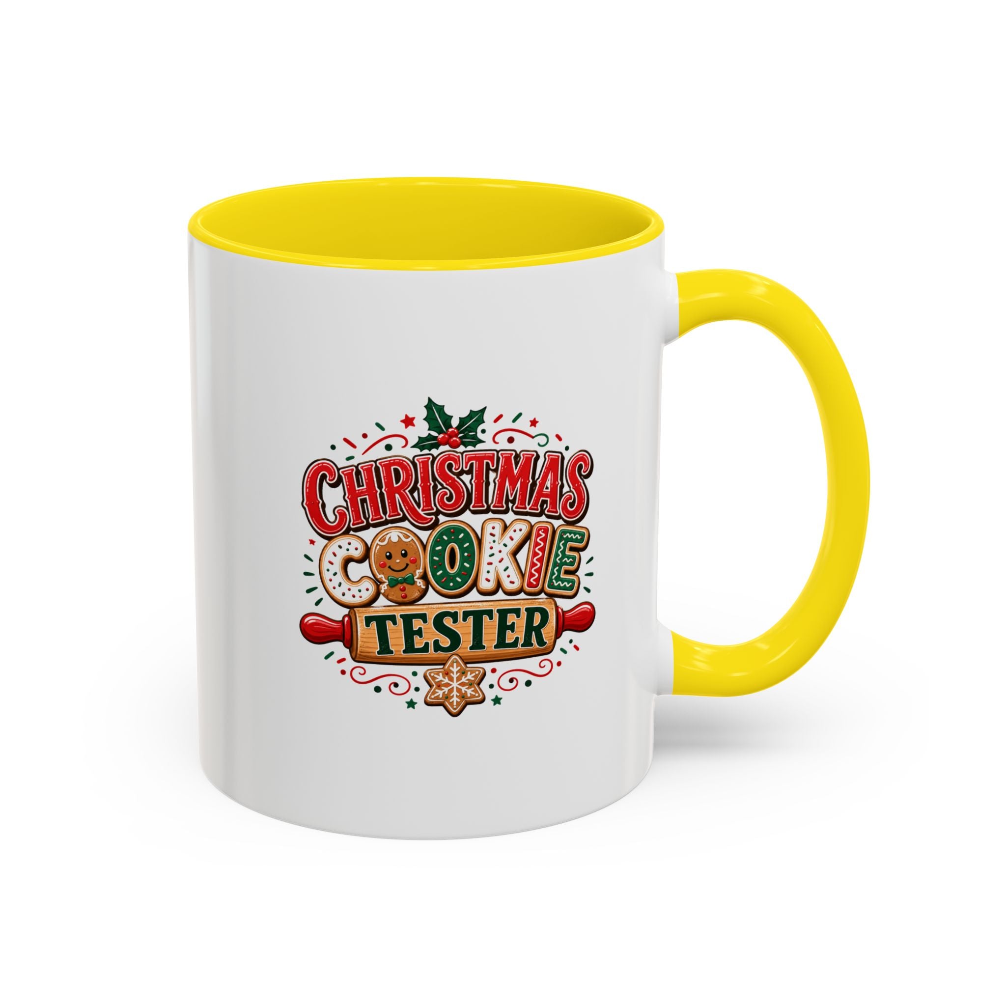 Christmas Cookie Tester Mug — Holiday Coffee Cup