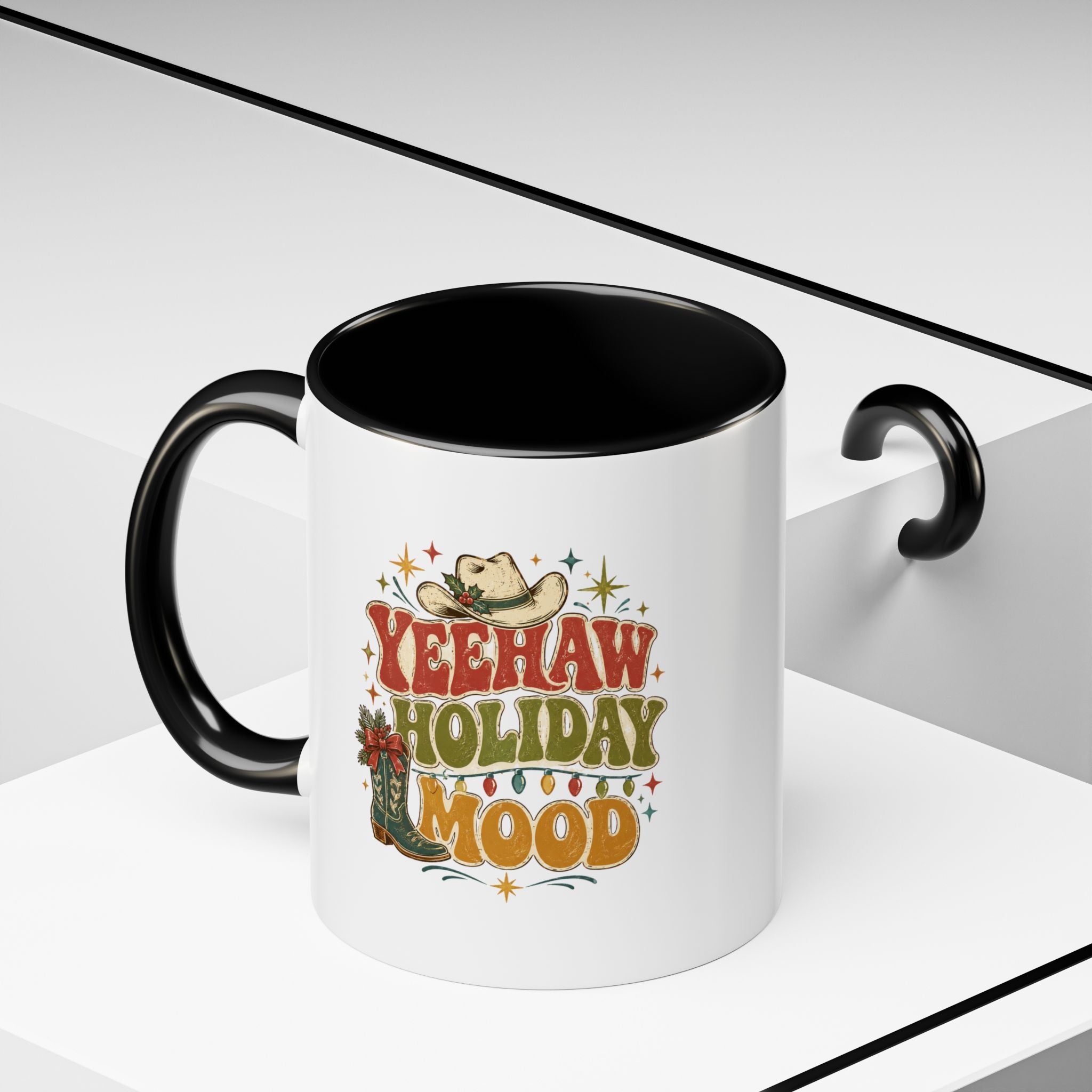Christmas Yeehaw Holiday Mood Coffee Mug