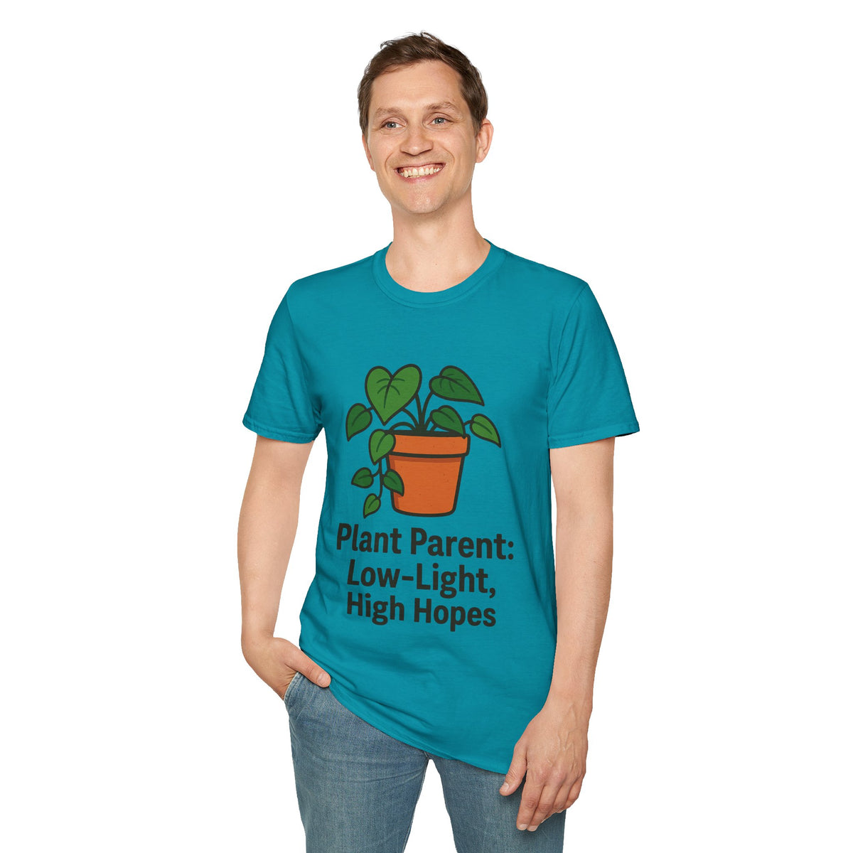 Plant Lover T‑Shirt — Potted Heart Leaf Graphic Tee - Trending Now - August 2026