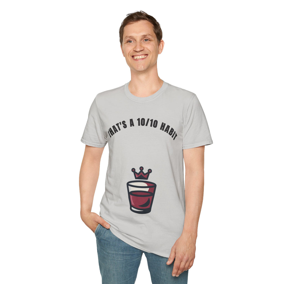 That's a 10/10 Habit T-Shirt — Coffee & Routine Graphic Tee - Trending Now - September 2026