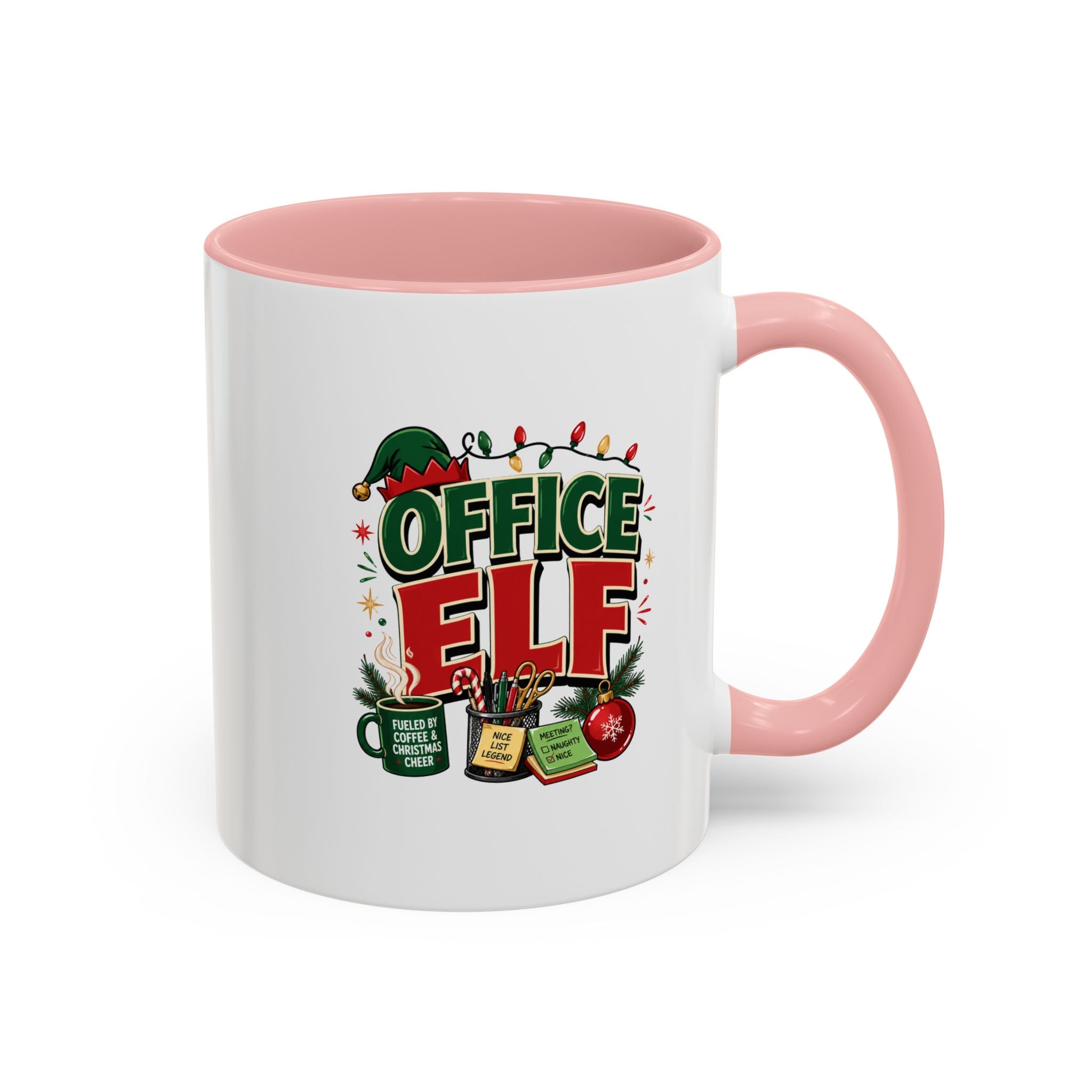 Accent Coffee Mug Office Elf