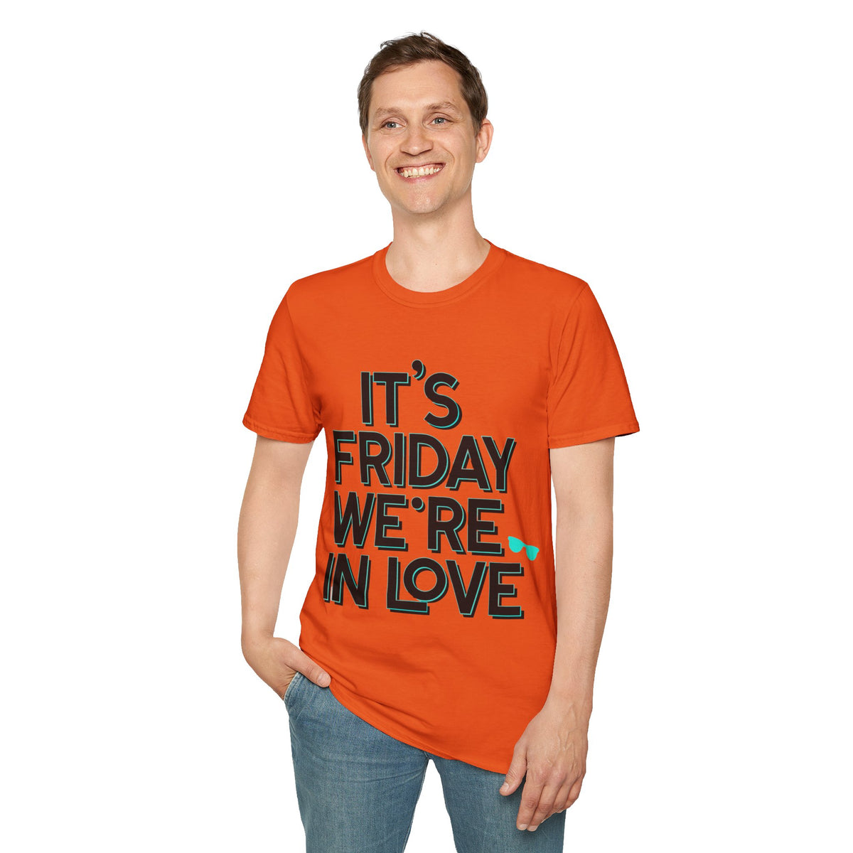 It's Friday We're In Love T-Shirt — Retro Indie Band Vibe Tee - Trending Now - August 2026