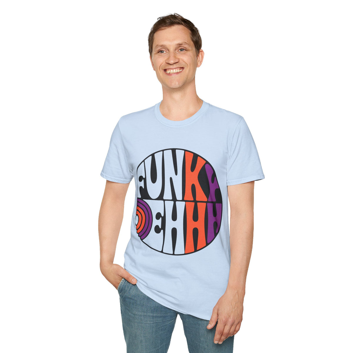 Funk Vibes Graphic T-Shirt — Retro 70s Circle Design - Trending Now - August 2026