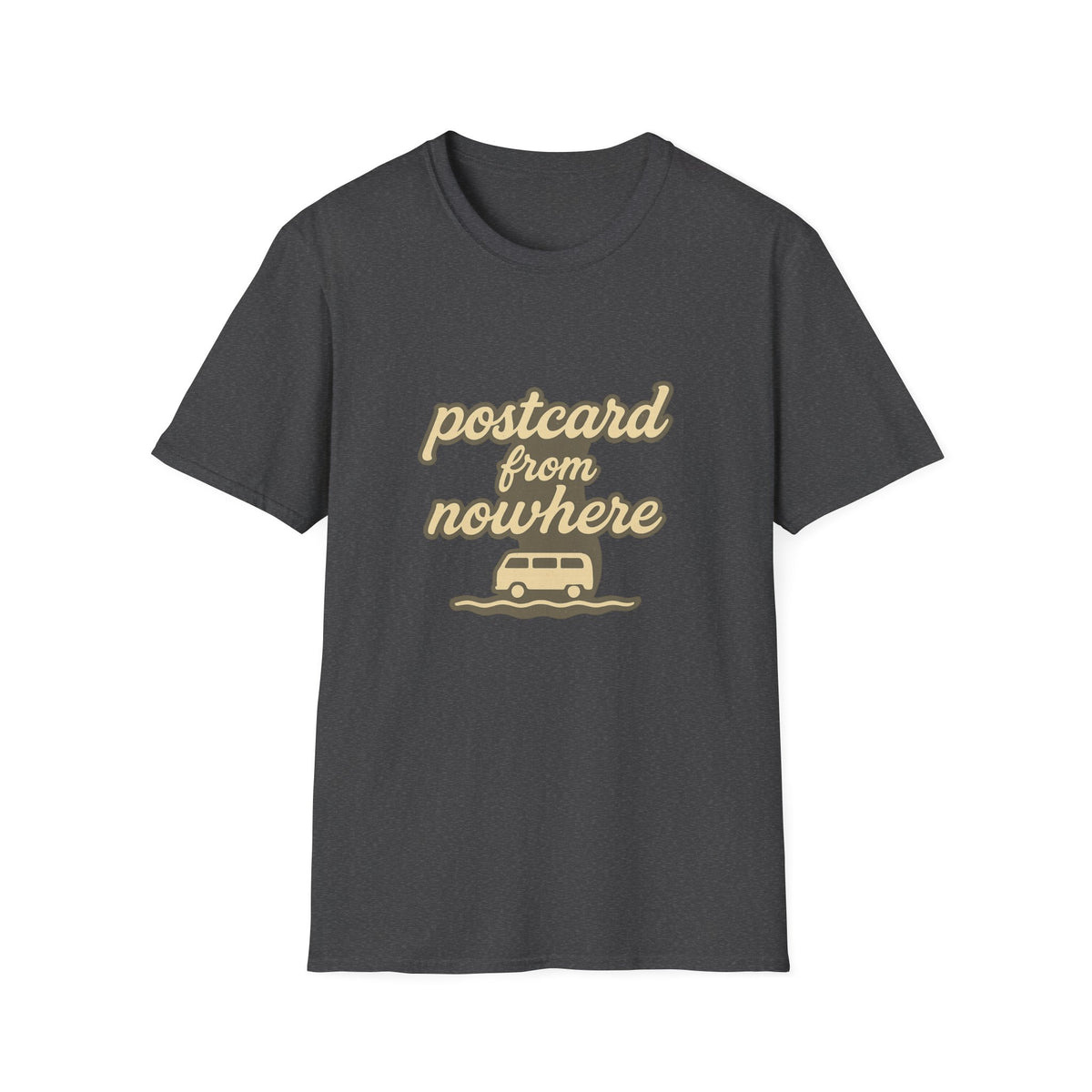 Postcard From Nowhere T‑Shirt – Retro Roadtrip Graphic Tee - Trending Now - August 2026