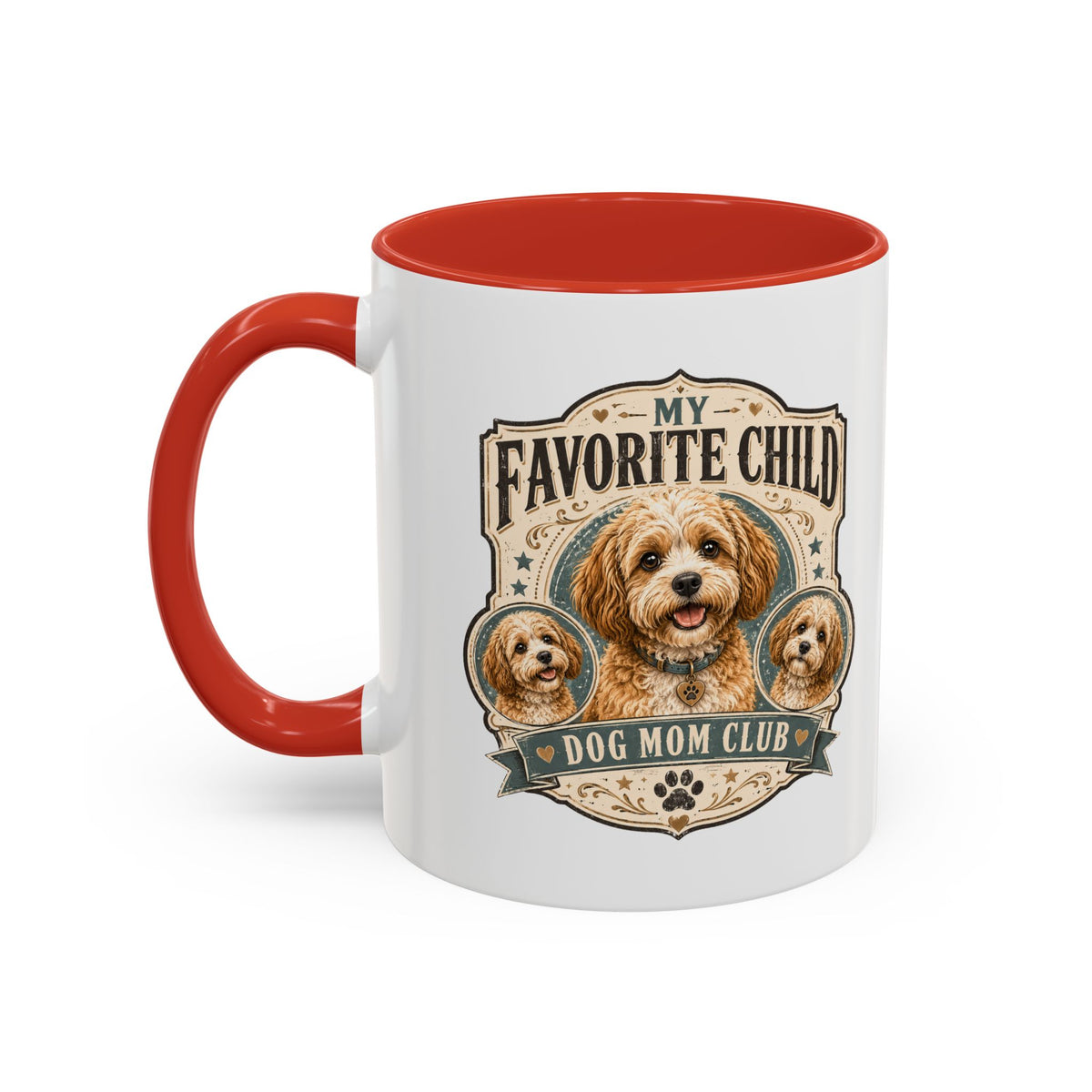 Milo Bailey Dog Dad Mom My Favorite Child Dog Mom Club Accent Coffee Mug
