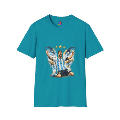 Argentina Soccer Legend Argentina T-Shirt — Celebratory Messi Design